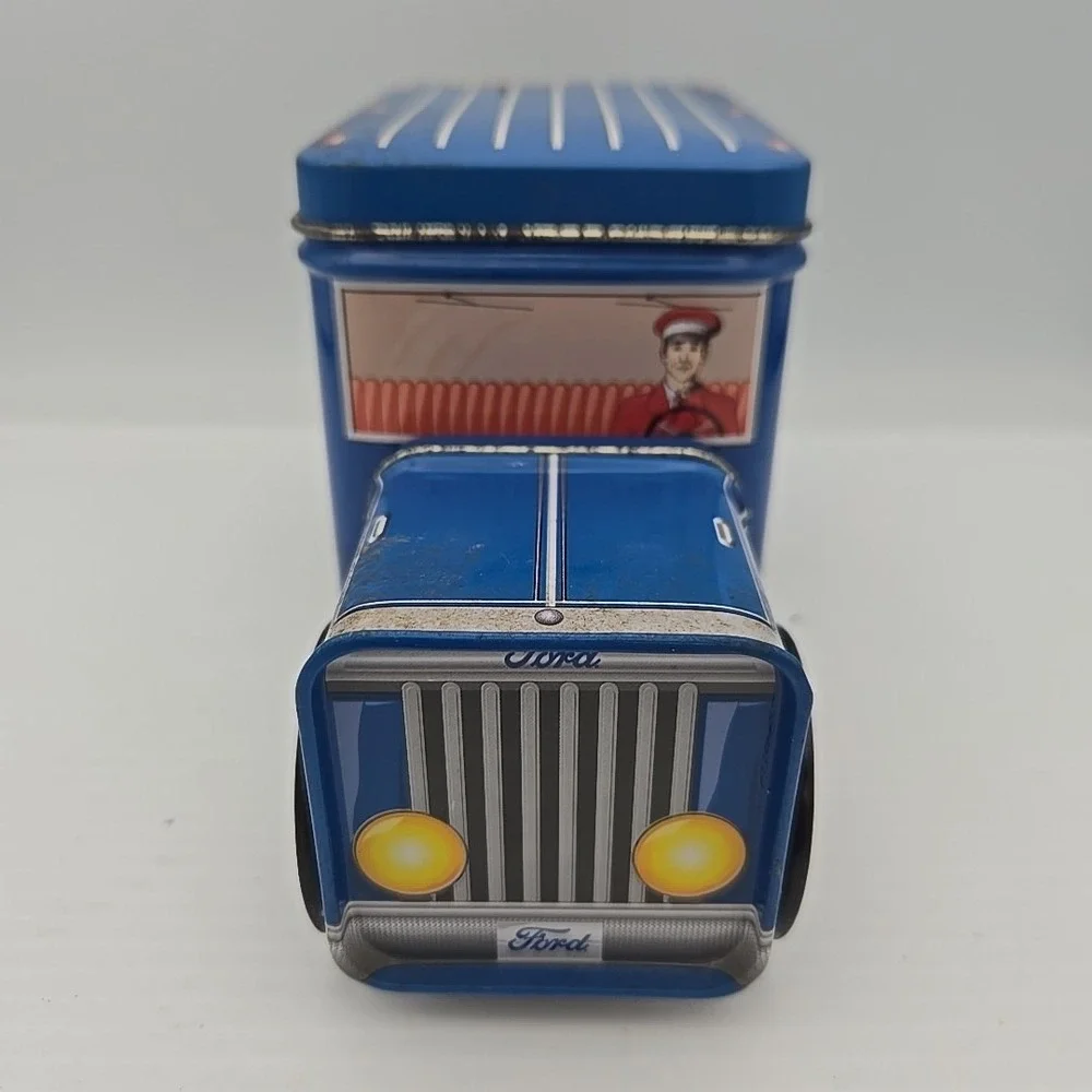 Ford Truck Tin Open Road Classics Truck Collectible Box Parts & Service Large 7